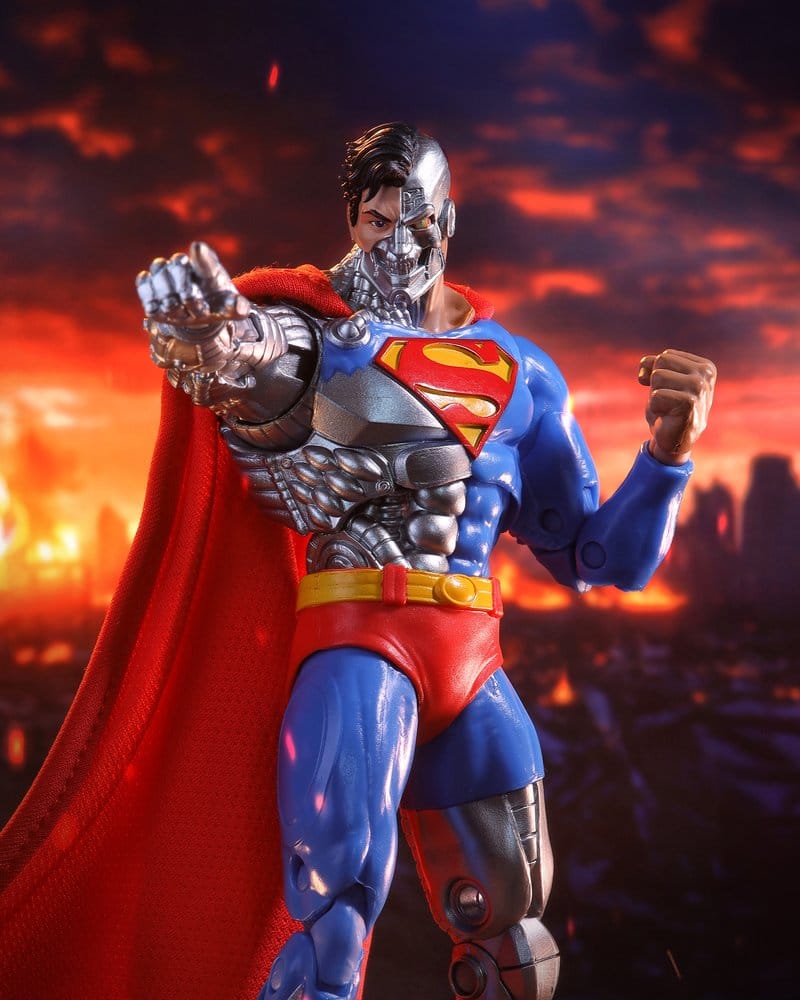 DC Multiverse McFarlane Vault Collection Action Figure Cyborg Superman (Revenge of the Green Lanterns) 18 cm