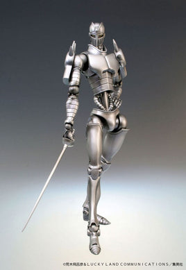 JoJo's Bizarre Adventure Super Action Action Figure Chozokado (Silver Chariot) 16 cm (re-run)