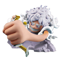 4 Characters (One Piece) Petitrama Mini Statue, Logbox Re Birth Egghead Set