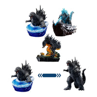 Godzilla - Godzilla Petitrama EX Series Trading Figure 3-Set - From Zero To Minus One Set Special Edition 9 cm