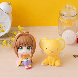 Sakura Kinomoto with Kero-chan (Cardcaptor Sakura) Look Up