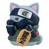 Naruto-Nyaruto! Mega Cat Project Nyaruto! Trading Figures Beckoning cat fortune one more time 7 cm Assortment (6)