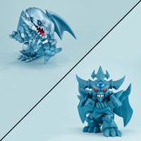 Blue Eyes White Dragon & Obelisk the Tormentor (Yu-Gi-Oh!) Duel Monsters Megatoon (with gift)