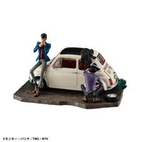 Lupin III PVC Statue Lupin the Gallery Punk at Dawn 9 cm