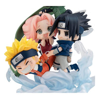 Naruto Shippuden FigUnity PVC Mini Statue Gather here, Team 7 13 cm