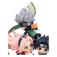 Naruto Shippuden FigUnity PVC Mini Statue Gather here, Team 7 13 cm