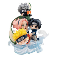 Naruto Shippuden FigUnity PVC Mini Statue Gather here, Team 7 13 cm