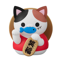 One Piece Mega Cat Project Trading Figure NyanPieceNyan! Beckoning cat Lucky Cat Pirates 7 cm Display (6)