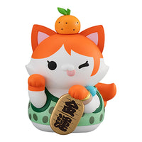 One Piece Mega Cat Project Trading Figure NyanPieceNyan! Beckoning cat Lucky Cat Pirates 7 cm Display (6)