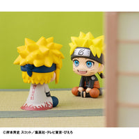 Naruto Shippuden Look Up PVC Statue Naruto Uzumaki Six Paths Sage Mode & Minato Namikaze 11 cm (with gift)