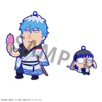 Gintama x Okawabukubu Rubber Mascot Buddycolle Rubber Charms Gintama Oshanti 7 cm Assortment (8)