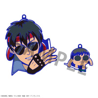 Gintama x Okawabukubu Rubber Mascot Buddycolle Rubber Charms Gintama Oshanti 7 cm Assortment (8)