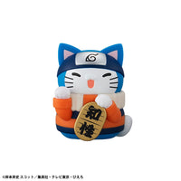 Naruto Shippuden Mega Cat Project Nyaruto! Trading Figures Fortune Cats Coloful 7 cm Assortment (6)