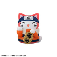 Naruto Shippuden Mega Cat Project Nyaruto! Trading Figures Fortune Cats Coloful 7 cm Assortment (6)