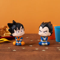 Dragon Ball Daima Look Up PVC Statues Son Goku & Vegeta Mini 11 cm (with gift)