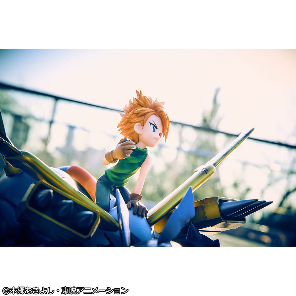 Digimon Adventure Precious G.E.M. Series PVC Statue Metal Garurumon & Ishida Yamato 30 cm