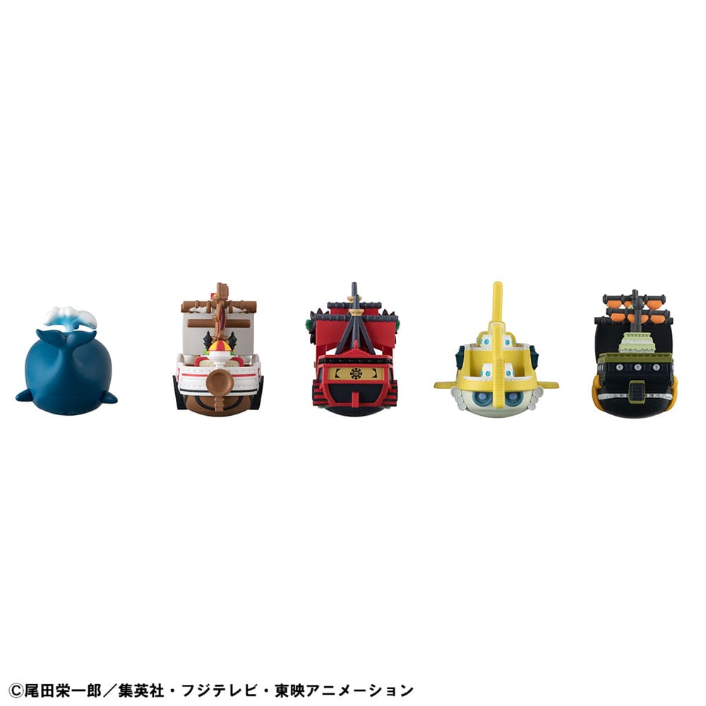 One Piece Yuracolle Series Trading Figure 5-Pack Grand Line Vol. 2 6 cm