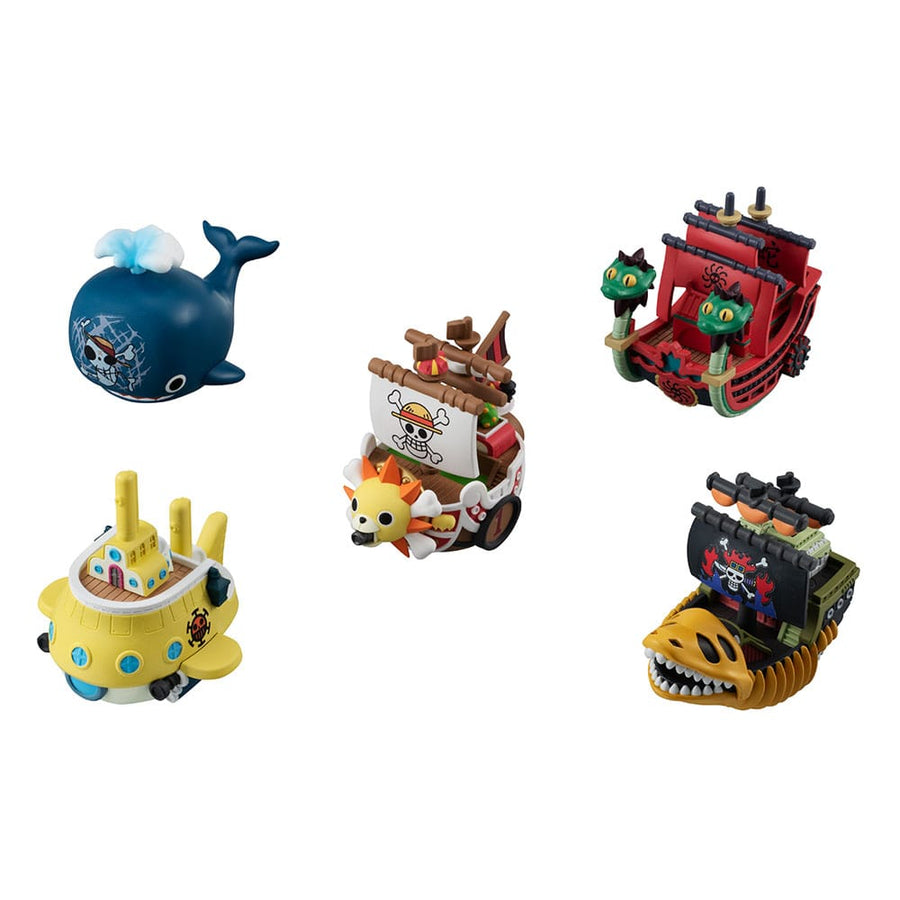 One Piece Yuracolle  Series Trading Figure Grand Line Vol. 2 6 cm Assortment (6)