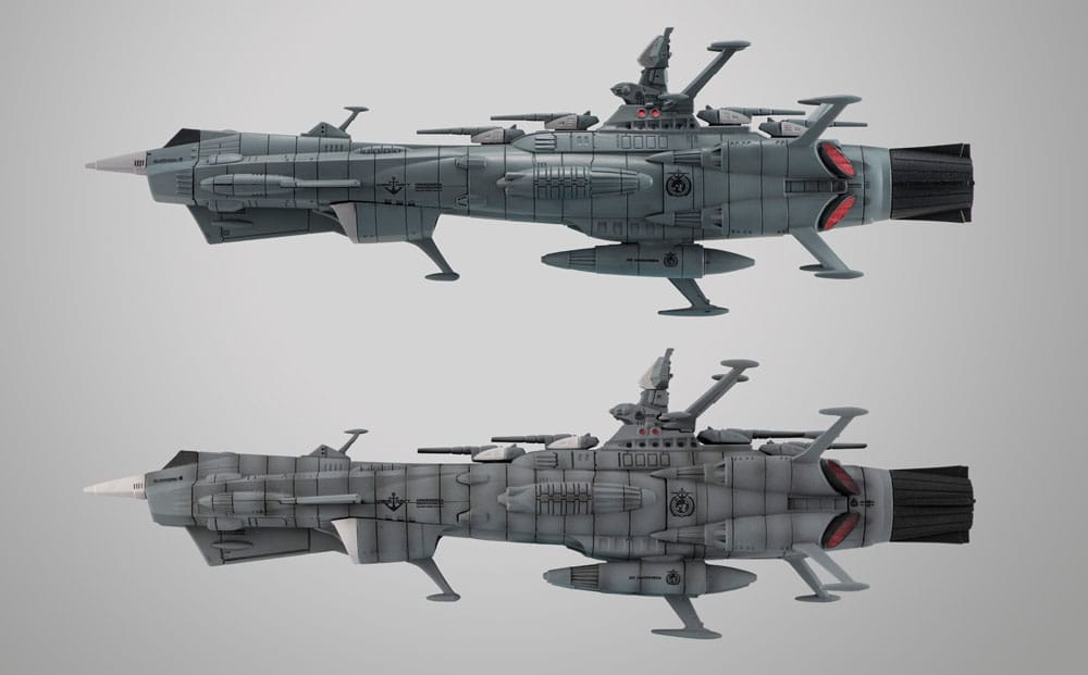 Space Battleship Yamato 2202 Statue Cosmofleet SP Aircraft Warriors of Love U.N.C.F. AAA-1 Andromeda Re. 19 cm