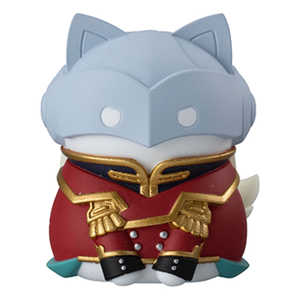 Mobile Suit Gundam Mega Cat Project New Mobile Report Gundam Wing Nyandam Trading Figure Cats Transformation Mission Accomplished! 3 cm Assortment (8)