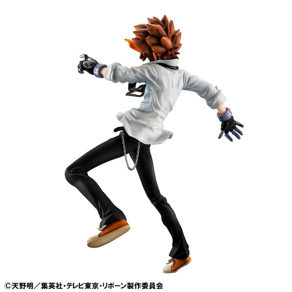 Katekyo Hitman Reborn! G.E.M. Series PVC Statue Tsunayoshi Sawada & Kyoya Hibari & Reborn Set 21 cm