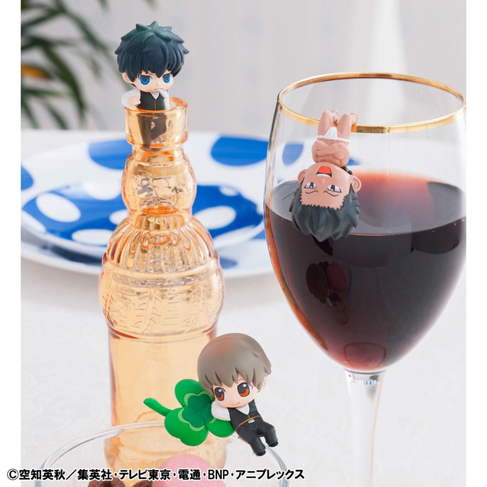 Gintama Ochatomo Series Trading Figure What about a cup of tea 5 cm Assortment (8)