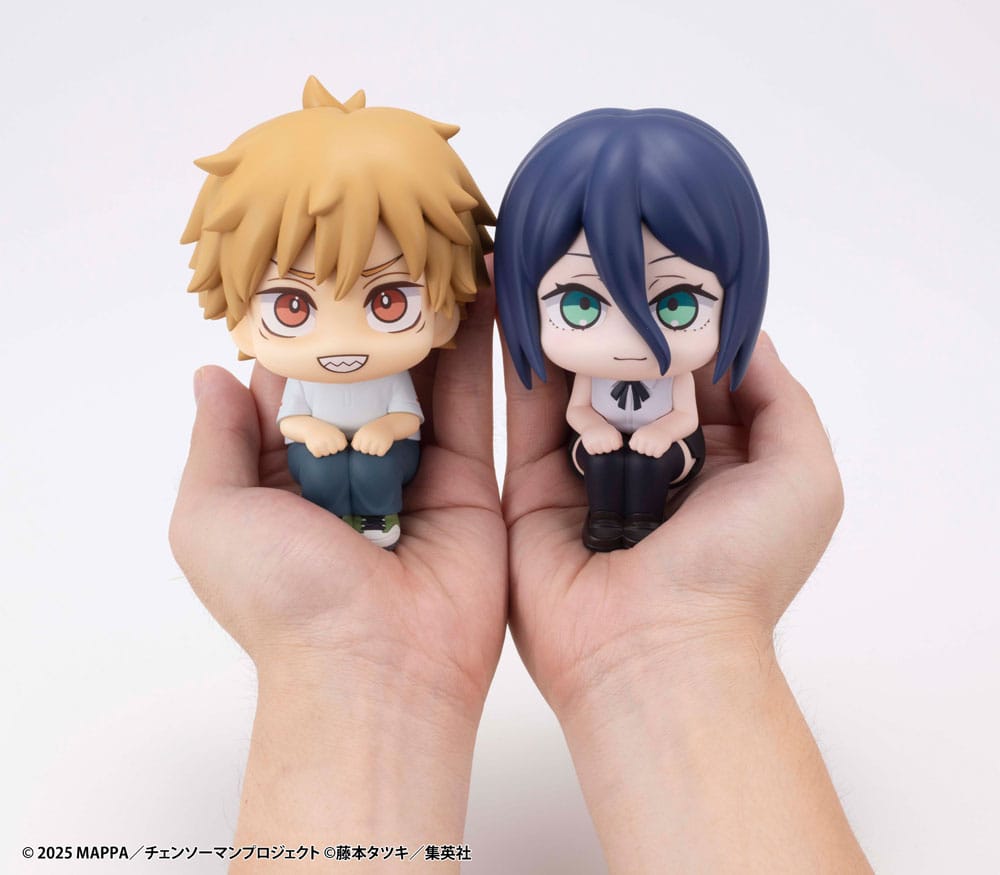 Chainsaw Man The Movie: Reze Arc Look Up PVC Statues Denji & Reze Set (with gift) 11 cm