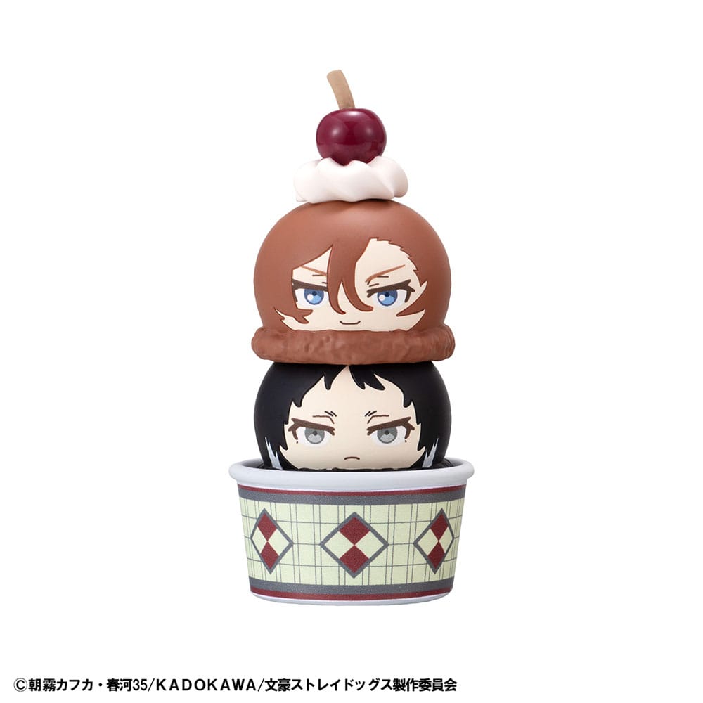 Bungo Stray Dogs Tsumichen Stack up & Change Trading Figure 6-Pack 8 cm (with gift)