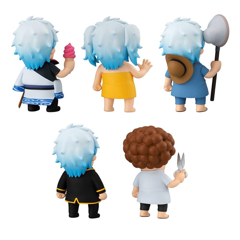 Gintama Trading Figures 6-Pack Gintama We love Ginsan 10 cm Blind Box (with gift)