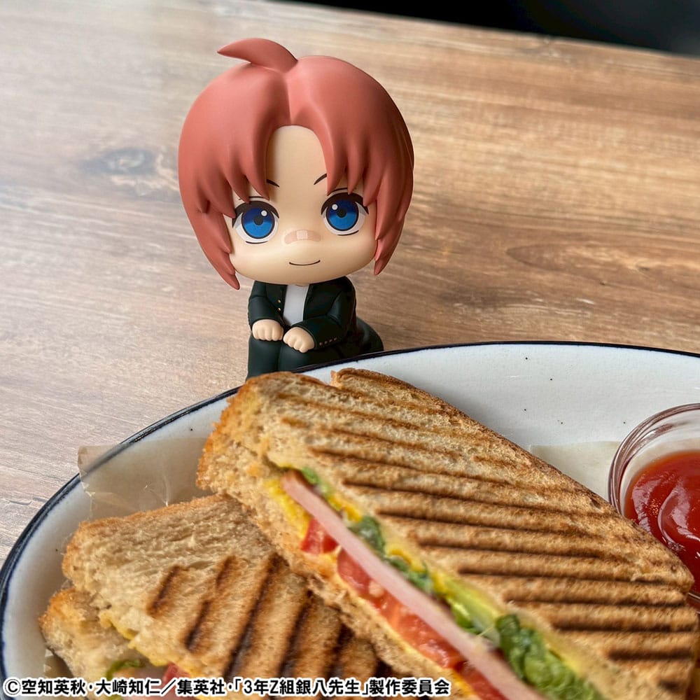 Mr. Ginpachi´s Zany Class Look Up PVC Statues Shinsuke Takasugi & Kamui (with gift) 11 cm