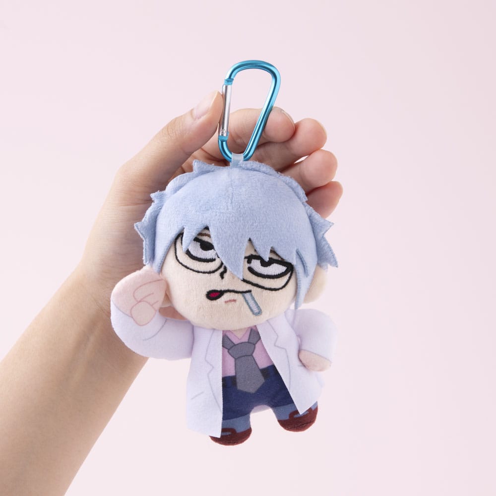 Mr. Ginpachi´s Zany Class x Okawabukubu Youth Plush Keychain Toshiro Hijikata 12 cm