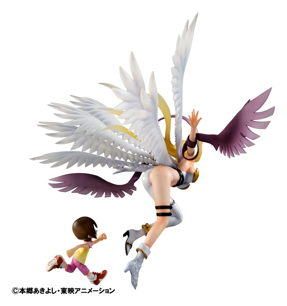 Digimon Adventure Precious G.E.M. Series PVC Statue Angewomon & Hikari Yagami 22 cm