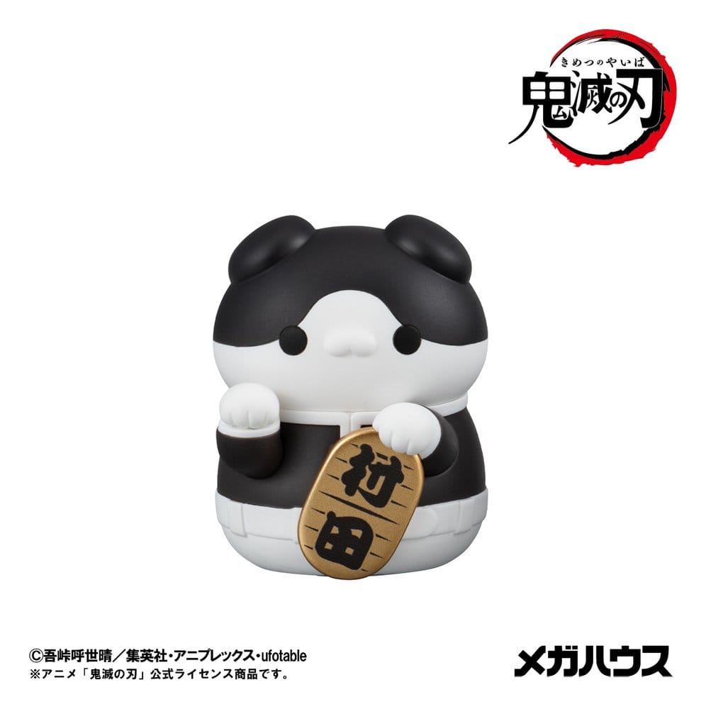 Demon Slayer: Kimetsu no Yaiba Mega Cat Project Trading Figure Fortune Cats Ver. 01 7 cm Blind Box Assortment (6)