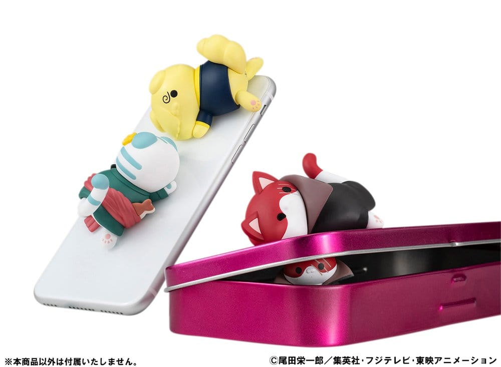 One Piece Mega Cat Project Trading Figure Egghead NyanPieceNyan! Stickie! 3 cm Assortment (8)