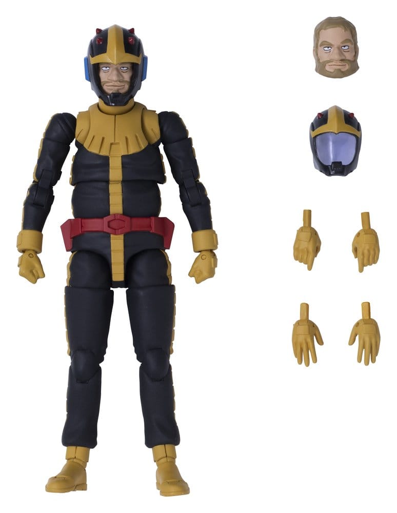 Mobile Suit Gundam G.M.G. Collection 13 Action Figure Principality of Zeon Black Tri-Stars Gaia Normal Suit Ver. 10 cm
