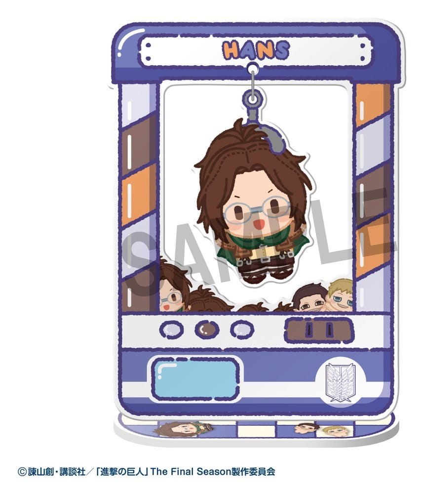 Attack on Titan Acrylic Figure Chara Catcher 9 cm Blind Box Display (8)