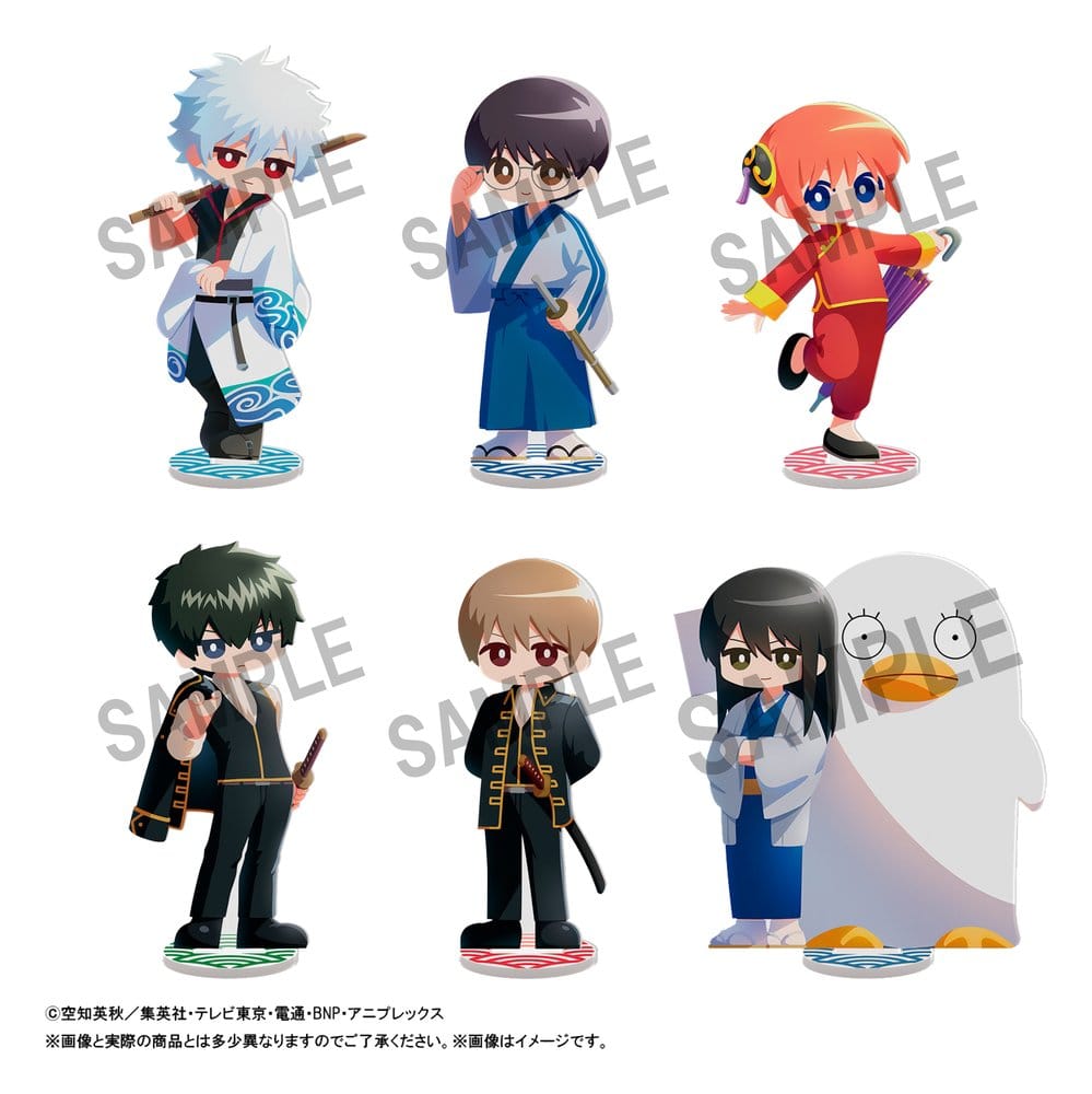 Gintama Irusta Minifigures 10 cm Blind Box Display (6) (Repeat)