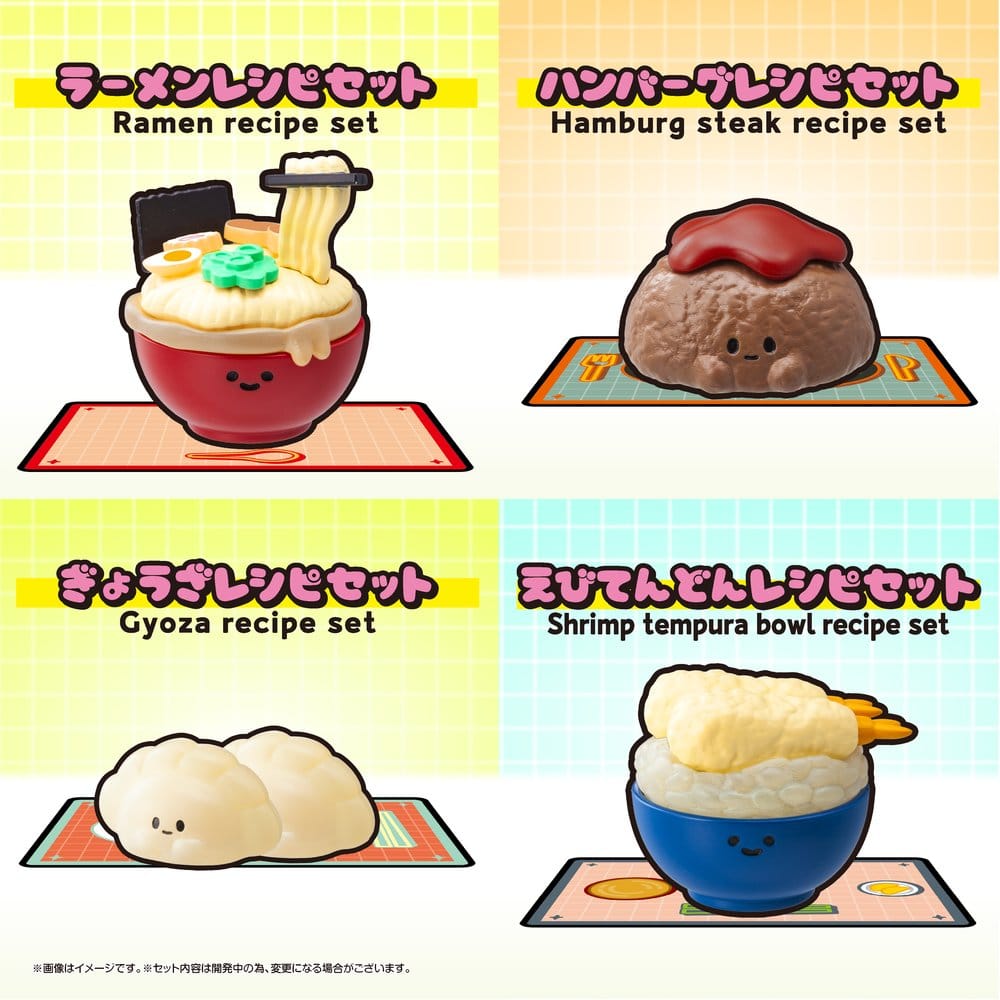 Recipeeez Mini Figure Menu 02 3 cm Assortment (4)