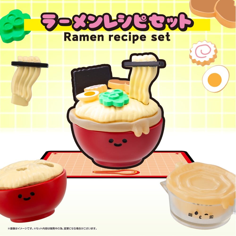 Recipeeez Mini Figure Menu 02 3 cm Assortment (4)