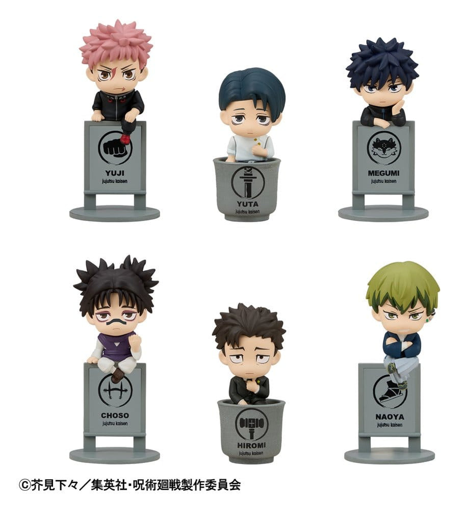 Jujutsu Kaisen Ochatomo Series Minifigures 4 cm The Culling Game Blind Box Display (6) (Repeat)