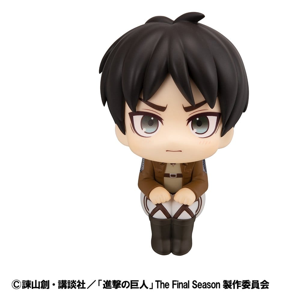 Attack on Titan Lookup PVC Figure Eren Jaeger Grumpy Ver. 11 cm