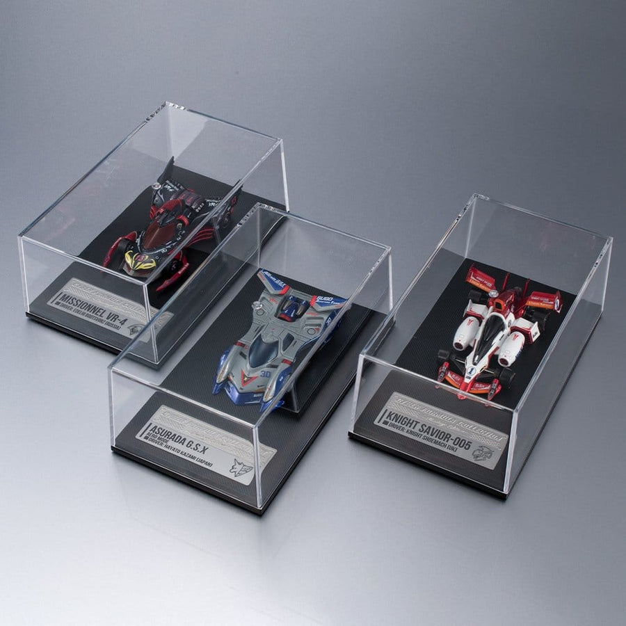 Future GPX Cyber Formula Cyber Formula Collection -Heritage Edition- Vehicle Set 3-Pack Asurada G.S.X Aero Mode & Knight Savior 005 & Missionel VR-4