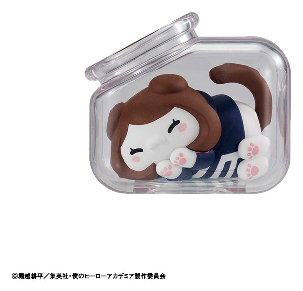 My Hero Academia Mega Cat Project Mini Figures Good Night Heroaca Cats 6 cm Blind Box Display (8)