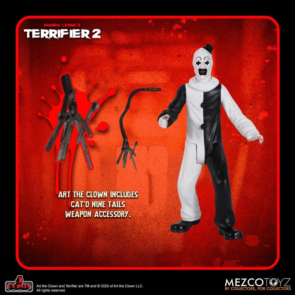 Terrifier 2 5 Points Action Figures 10 cm Assortment (16)