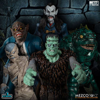 Mezco's Monsters 5 Points Action Figures Tower of Fear Deluxe Set 9 cm