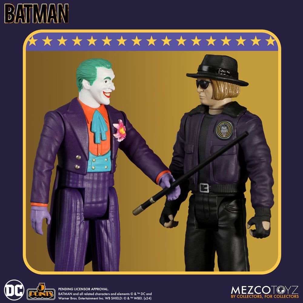 DC Comics - Batman (1989) 5 Points Action Figures - 9 cm Assortment (24)