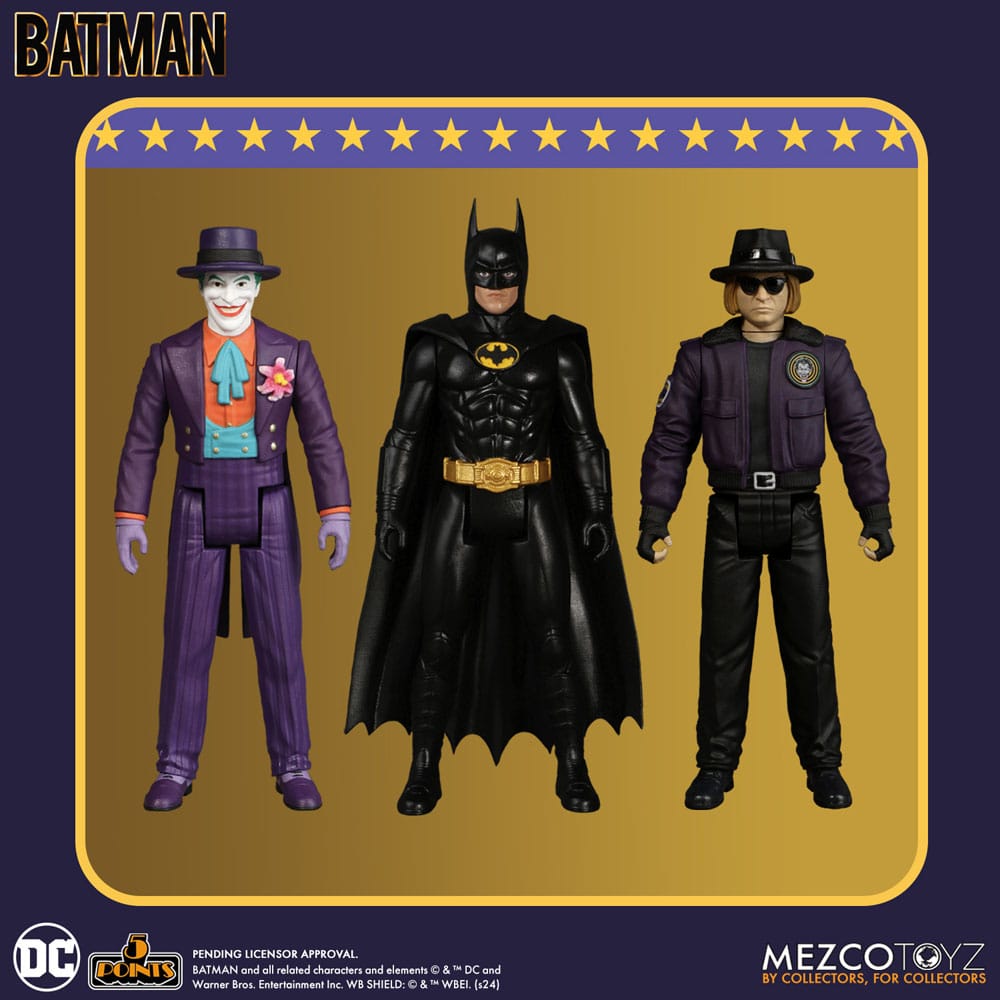 DC Comics - Batman (1989) 5 Points Action Figures - 9 cm Assortment (24)