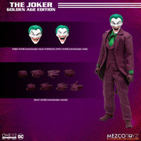 DC Comics Action Figure 1/12 The Joker (Golden Age Edition) 16 cm