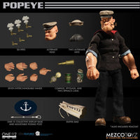 Popeye Action Figure 1/12 Popeye 14 cm