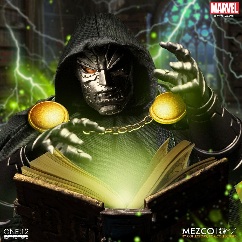 Marvel Action Figure 1/12 Doctor Doom 17 cm